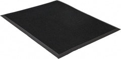 PRO-SAFE - 39 Inch Long x 32 Inch Wide, SBR Rubber Surface, Bristle Surface Entrance Matting - 5/8 Inch Thick, Indoor and Outdoor, SBR Rubber, Black - Exact Tooling