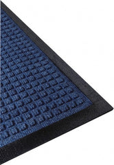 PRO-SAFE - 10 Ft. Long x 3 Ft. Wide, Poly Blended Carpet Surface, Raised Waffle Pattern Entrance Matting - 1/4 Inch Thick, Indoor, Heavy Traffic, Nitrile Rubber, Walnut - Exact Tooling