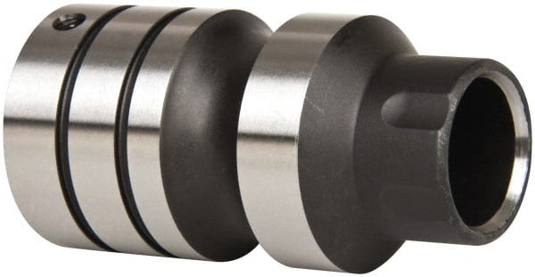 Parlec - 0.194" Tap Shank Diam, 0.152" Tap Square Size, #10 Tap, - 0.7" Projection, 1-1/4" Shank OD, Through Coolant, Series Numertap 770 - Exact Tooling