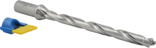 Iscar - 3/4" to 0.783" Diam, 12xD, 8.98" Max Depth, 1" Shank Diam, 12.36" OAL, Replaceable-Tip Drill - FCP, ICK, ICK-2M, ICM, ICN, ICP, iCP-2M Insert, 19 Seat Size, 88278999 Toolholder, Series SumoCham - Exact Tooling