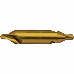 Guhring - Metric Plain Cut 60° Incl Angle High Speed Steel Combo Drill & Countersink - Exact Tooling