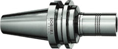 Schunk - CAT40 Taper Shank 1/2" Hole End Mill Holder/Adapter - 20mm Nose Diam, 90mm Projection, Through Coolant - Exact Tooling