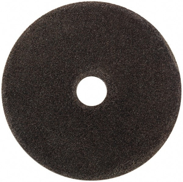 Metabo - 6" Medium Grade Zirconia Alumina Deburring Disc - 1" Center Hole, Spindle Mount Connection, Black - Exact Tooling