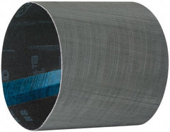 Metabo - 400 Grit Zirconia Alumina Coated Spiral Band - 4" Diam x 4" Wide, Very Fine Grade - Exact Tooling