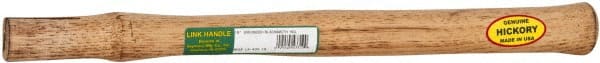 Made in USA - 18" Long Replacement Handle for Blacksmith Hammers - 1-1/4" Eye Length x 1" Eye Width, Hickory, Material Grade Type B - Exact Tooling