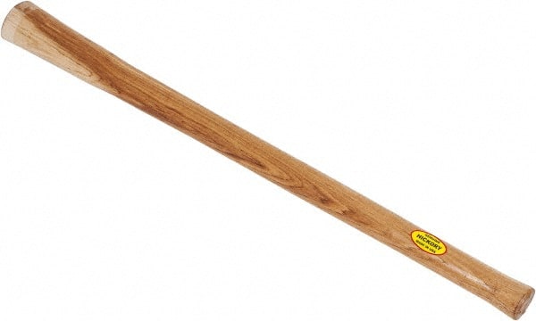 Made in USA - 36" Long Replacement Handle for Railroad/Clay Pick - 3" Eye Length x 2" Eye Width, Hickory, 5 Lb Capacity, Material Grade Type B - Exact Tooling