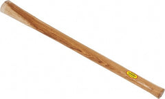 Made in USA - 36" Long Replacement Handle for Railroad/Clay Pick - 3" Eye Length x 2" Eye Width, Hickory, 5 Lb Capacity, Material Grade Type B - Exact Tooling