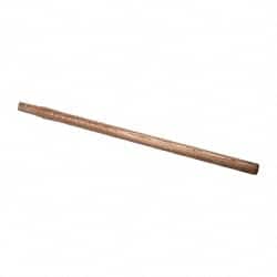 Made in USA - 36" Long Replacement Handle for Sledge Hammers - 1-1/2" Eye Length x 1-1/4" Eye Width, Hickory, Material Grade Type B - Exact Tooling