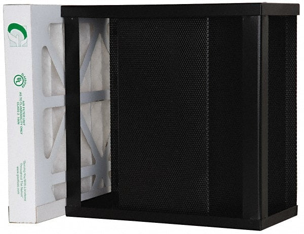 Extract-All - 8 Inch Thick x 12 Inch Wide, Activated Carbon Plus Synthetic Air Filter - Exact Tooling