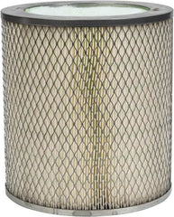 Extract-All - 9-1/4 Inch Wide, 100 Percent Cellulose Plus Polyester Air Filter - Exact Tooling