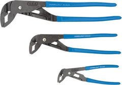 Channellock - 3 Piece Tongue & Groove Plier Set - Comes in Display Card - Exact Tooling