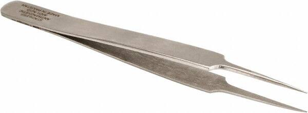 Aven - 4-1/2" OAL 5-SA Precision Tweezers - Tapered Ultra Fine, Subminiature Assembly - Exact Tooling