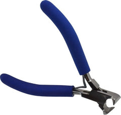 Aven - 4-1/2" OAL, 20 AWG Capacity, Box Joint Cutter - 23/32" Jaw Length x 29/64" Jaw Width, 8° Oblique Head, ESD Cushion Handle - Exact Tooling