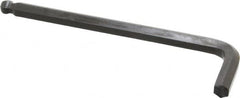 Eklind - 10mm Hex, Long Arm, Ball End Hex Key - 6-37/64" OAL, Steel, Metric System of Measurement - Exact Tooling