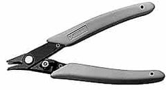 Xuron - 5" OAL, 0.03" Capacity, Flush Cutter Pliers - Standard Head - Exact Tooling