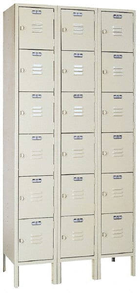 Lyon - 18 Door, 6 Tier, Locker - Exact Tooling