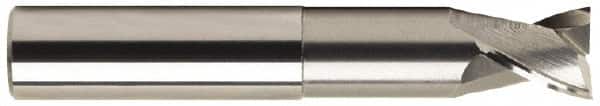 OSG - 1", 2 Flute, Single End, Solid Carbide, 0.09" Corner Radius End Mill - 6" OAL, 30° Helix, Right Hand Flute, 1" LOC, Right Hand Cut, 3-3/8" Extended Reach - Exact Tooling