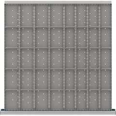 LISTA - 40-Compartment Drawer Divider Layout for 3.15" High Drawers - Exact Tooling