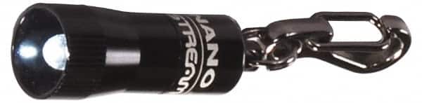 Streamlight - Water Resistant, Aluminum Mini Flashlight - 10 Lumens, 8 hr Runtime, White LED Bulb, Black Body, 4 Button/Coin Cell Batteries Included - Exact Tooling