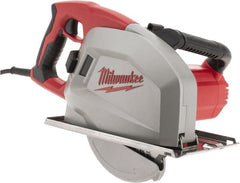 Milwaukee Tool - 13 Amps, 8" Blade Diam, 3,700 RPM, Electric Circular Saw - 120 Volts, 1.75 hp, 15' Cord Length, 5/8" Arbor Hole, Right Blade - Exact Tooling
