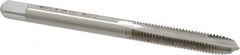 Kennametal - M5x0.80 Metric Coarse, 2 Flute, Bright Finish, High Speed Steel Spiral Point Tap - Plug Chamfer, Right Hand Thread, 2.38" OAL, 7/8" Thread Length, 0.194" Shank Diam, 6H Class of Fit, Series 5351 - Exact Tooling