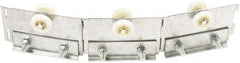 Steiner - 1' Long Galvanized Steel Dock Strip Door Strip Door Trolley - Use with Track & Roller Track - Exact Tooling