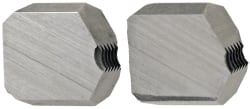 Cle-Line - 1-8, Collet #5, Two Piece Adjustable Die - Carbon Steel - Exact Tooling