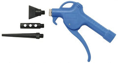 Value Collection - 4 Piece Plastic Air Gun Kit - 1/4 NPT Inlet, 160 Max psi - Exact Tooling