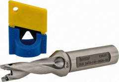 Iscar - 0.472" to 0.488" Diam, 3xD, 1.41" Max Depth, 5/8" Shank Diam, 3.98" OAL, Replaceable-Tip Drill - FCP, ICK, ICK-2M, ICM, ICP, iCP-2M Insert, 88494216 Toolholder, Series SumoCham - Exact Tooling