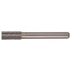 SA-42 Double Cut Solid Carbide Bur-Cylindrical without End Cut - Exact Tooling