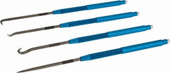 Moody Tools - 4 Piece Hook & Probe Set - Steel - Exact Tooling