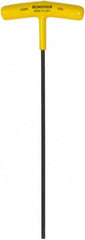 Bondhus - 5/32" Hex, T-Handle Cushion Grip, Hex Key - 9" OAL, Protanium High Torque Steel, Inch System of Measurement - Exact Tooling