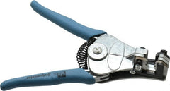 Ideal - 12 to 8 AWG Capacity Automatic Wire Stripper - 7" OAL, Plastic Cushion Handle - Exact Tooling