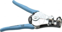 Ideal - 22 to 14 AWG Capacity Automatic Wire Stripper - 7" OAL, Plastic Cushion Handle - Exact Tooling