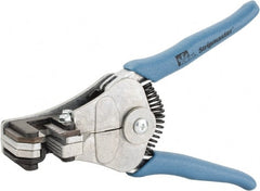 Ideal - 26 to 16 AWG Capacity Automatic Wire Stripper - 7" OAL, Plastic Cushion Handle - Exact Tooling