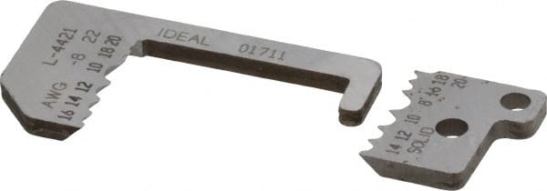 Ideal - 22 to 10 AWG Wire Gage Replacement Blade - Exact Tooling