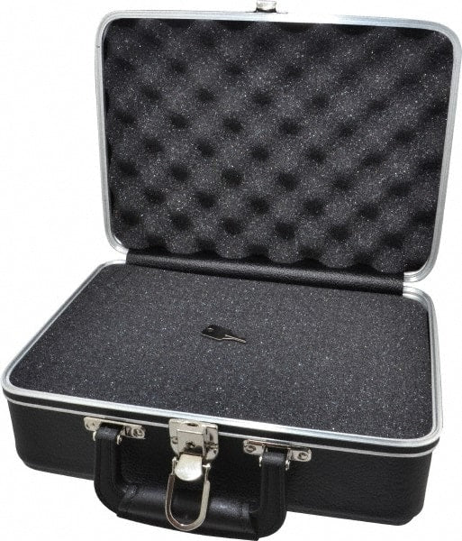 Platt - 12" Wide x 5" High, Clamshell Hard Case - Black, Plastic - Exact Tooling