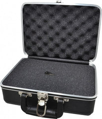 Platt - 12" Wide x 5" High, Clamshell Hard Case - Black, Plastic - Exact Tooling