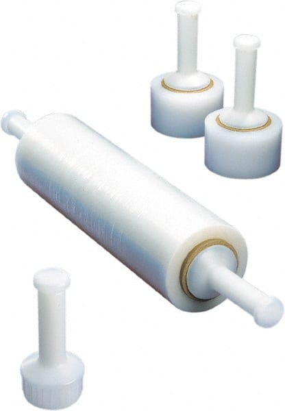 Nifty Products - 5" x 1,000' 80 Gauge Clear Bundling Stretch Film with Dispenser - Exact Tooling