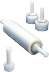 Nifty Products - 5" x 1,000' 80 Gauge Clear Bundling Stretch Film with Dispenser - Exact Tooling