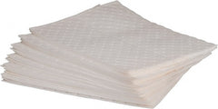 Brady SPC Sorbents - 19.5 Gal Capacity per Package, Oil Only Pad - 19" Long x 15" Wide, Polypropylene - Exact Tooling