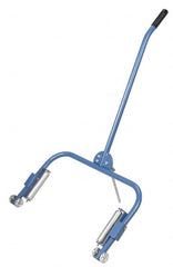 OTC - 4 Wheel, 300 Lb Capacity, Single Unit Dolly with Handle - 3-1/2" Casters, 36 to 48" Steel Wheels - Exact Tooling