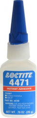Loctite - 0.70 oz Bottle Clear Instant Adhesive - Series 4471 - Exact Tooling