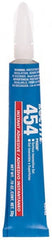 Loctite - 0.70 oz Tube Clear Instant Adhesive - Series 454, 15 sec Fixture Time, 24 hr Full Cure Time, Bonds to Plastic & Rubber - Exact Tooling