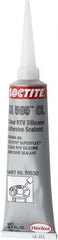 Loctite - 80 mL Tube Clear RTV Silicone Joint Sealant - 30 min Tack Free Dry Time, 24 hr Full Cure Time, Series 160 - Exact Tooling