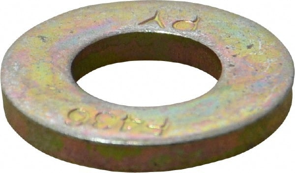 Value Collection - 1/2" Screw, Grade 8 Alloy Steel SAE Flat Washer - 17/32" ID x 1-1/16" OD, 3/32" Thick - Exact Tooling