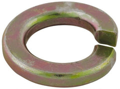 Value Collection - 7/16", 0.14" Thick Split Lock Washer - Alloy Steel, Uncoated, 0.443" Min ID, 0.455" Max ID, 0.647" Max OD - Exact Tooling