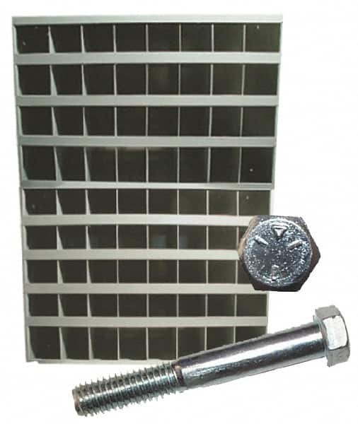 Value Collection - 2,275 Piece Alloy Steel Hex Head Cap Screws - 1/4 to 5/8 Thread, Grade 5 - Exact Tooling