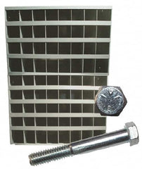 Value Collection - 2,275 Piece Alloy Steel Hex Head Cap Screws - 1/4 to 5/8 Thread, Grade 5 - Exact Tooling