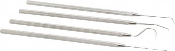 Beau Tech - Soldering 4 Piece Set In Vinyl Pouch - 5-1/2" Long, Stainless Steel - Exact Tooling